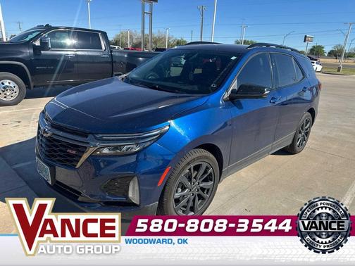 Blue Glow Metallic 2023 Chevrolet Equinox FWD RS