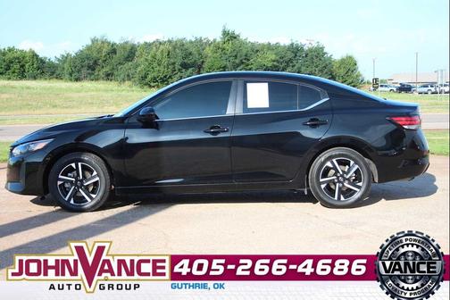 Super Black 2025 Nissan Sentra SV