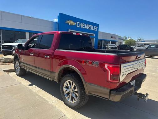 Ruby Red Metallic Tinted Clearcoat 2017 Ford F-150 King Ranch