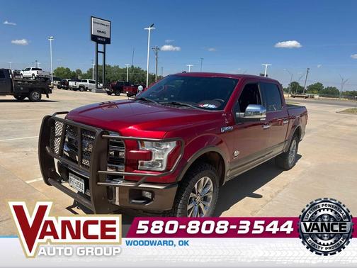 Ruby Red Metallic Tinted Clearcoat 2017 Ford F-150 King Ranch