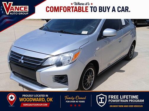 Starlight Silver Metallic 2024 Mitsubishi Mirage ES