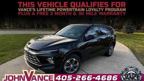Black 2023 Chevrolet Blazer 2LT