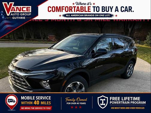 Black 2023 Chevrolet Blazer 2LT