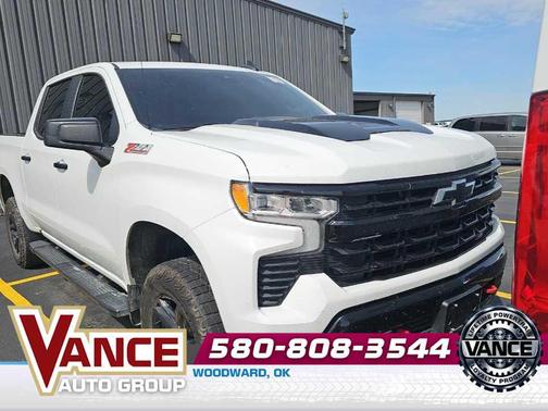 Summit White 2023 Chevrolet Silverado 1500 LT Trail Boss
