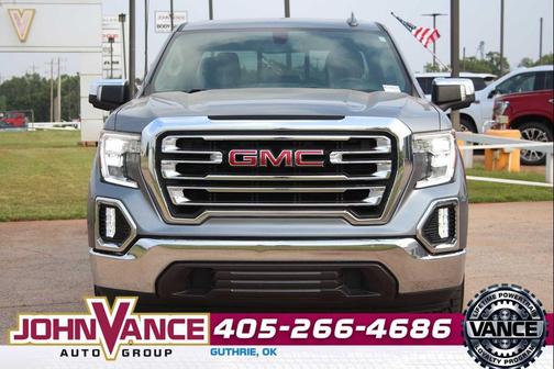 Satin Steel Metallic 2021 GMC Sierra 1500 SLT