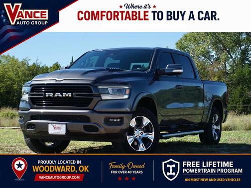 Granite Crystal Metallic Clearcoat 2022 RAM 1500 Laramie