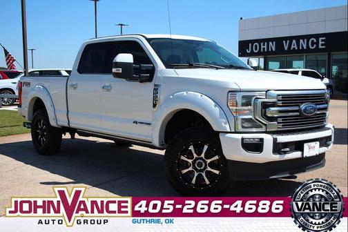 Star White Metallic Tri-Coat 2020 Ford F-250 Limited