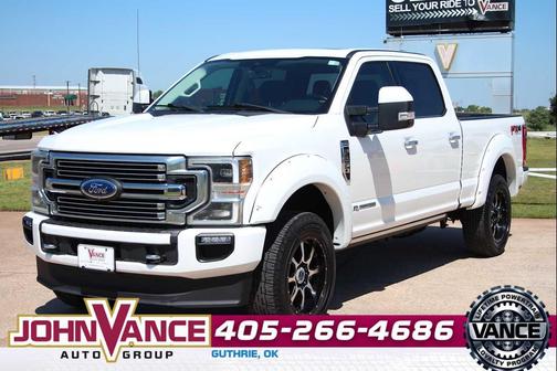 Star White Metallic Tri-Coat 2020 Ford F-250 Limited