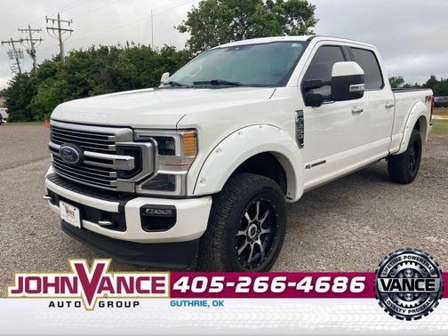 Star White Metallic Tri-Coat 2020 Ford F-250 Limited
