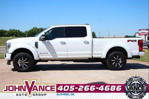 Star White Metallic Tri-Coat 2020 Ford F-250 Limited