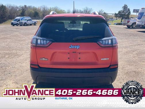 Spitfire Orange Clearcoat 2021 Jeep Cherokee Latitude