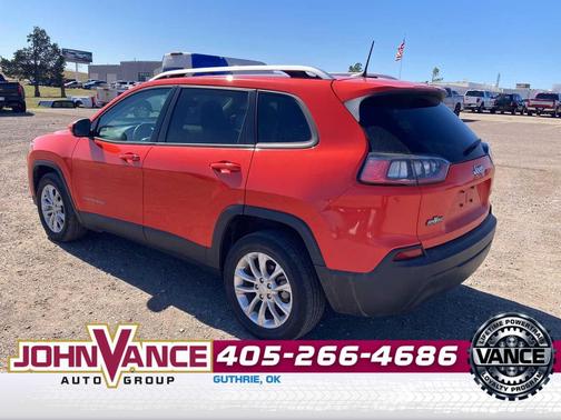 Spitfire Orange Clearcoat 2021 Jeep Cherokee Latitude
