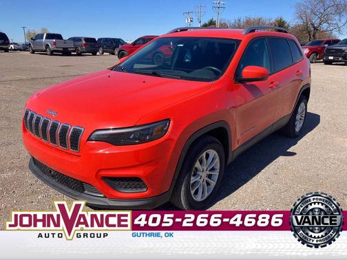 Spitfire Orange Clearcoat 2021 Jeep Cherokee Latitude