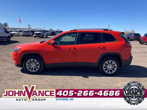 Spitfire Orange Clearcoat 2021 Jeep Cherokee Latitude