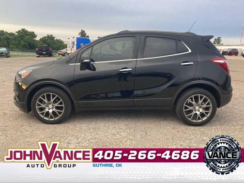 Ebony Twilight Metallic 2018 Buick Encore Sport Touring
