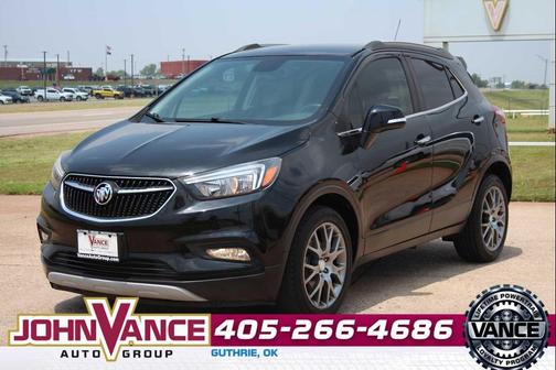 Ebony Twilight Metallic 2018 Buick Encore Sport Touring