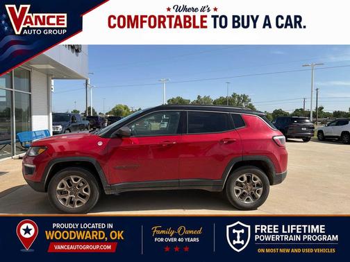 Redline Pearlcoat 2018 Jeep Compass Trailhawk