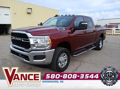 Delmonico Red Pearlcoat 2023 RAM 2500 Tradesman Crew Cab 4x4 6'4' Box