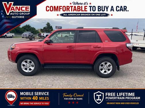 Barcelona Red Metallic 2022 Toyota 4Runner SR5