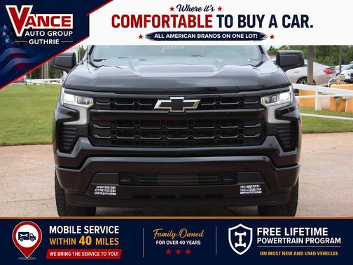 Black 2026 Chevrolet Silverado 1500 RST