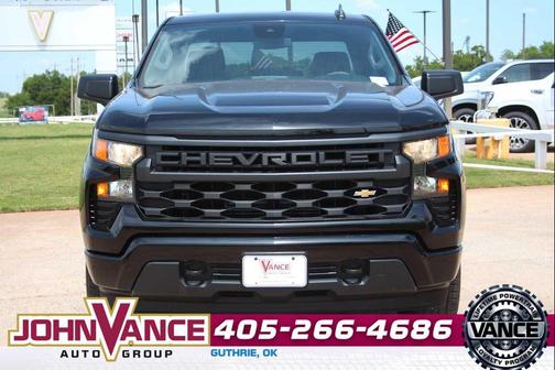Black 2023 Chevrolet Silverado 1500 Custom