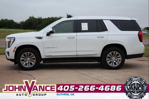Summit White 2025 GMC Yukon Denali