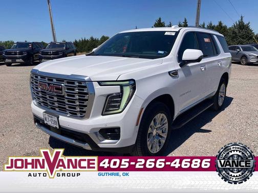 Summit White 2025 GMC Yukon Denali