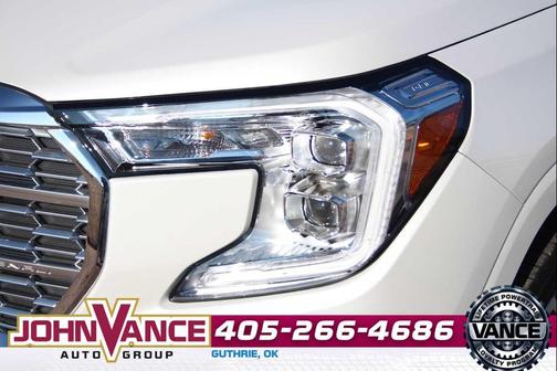 White Frost Tricoat 2022 GMC Terrain Denali