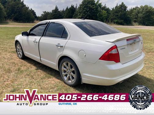 White Platinum Metallic Tri-Coat 2011 Ford Fusion SEL