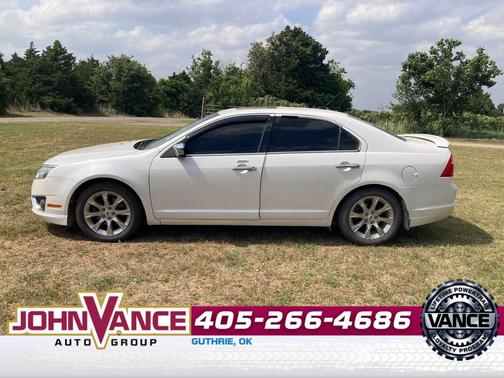 White Platinum Metallic Tri-Coat 2011 Ford Fusion SEL