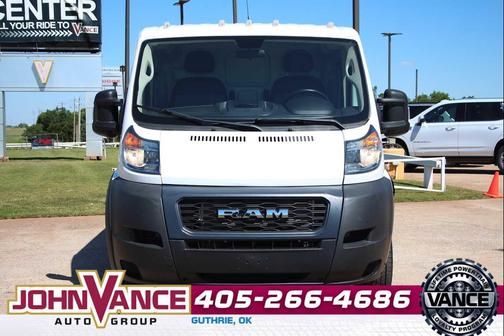 Bright White Clearcoat 2021 RAM ProMaster 1500 Low Roof