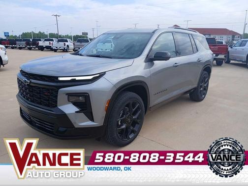 Sterling Gray Metallic 2026 Chevrolet Traverse RS