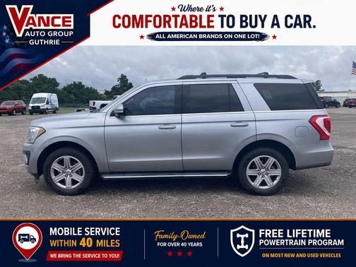 Iconic Silver Metallic 2021 Ford Expedition XLT