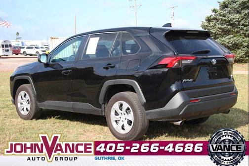 Midnight Black Metallic 2025 Toyota RAV4 LE