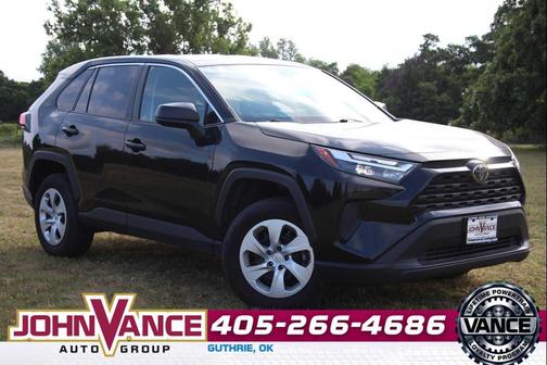 Midnight Black Metallic 2025 Toyota RAV4 LE