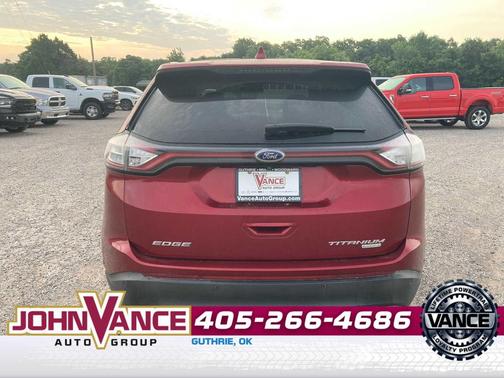 Ruby Red Metallic Tinted Clearcoat 2016 Ford Edge Titanium