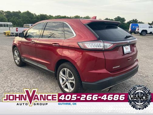 Ruby Red Metallic Tinted Clearcoat 2016 Ford Edge Titanium