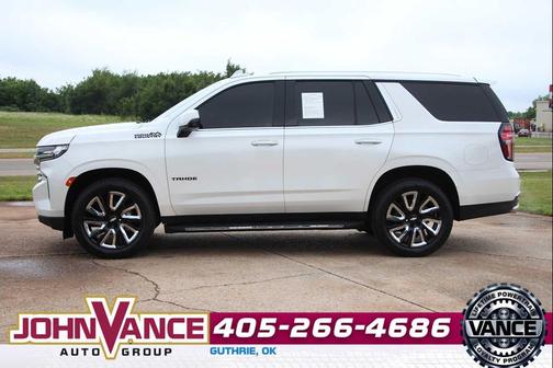 Iridescent Pearl Tricoat 2021 Chevrolet Tahoe 4WD High Country