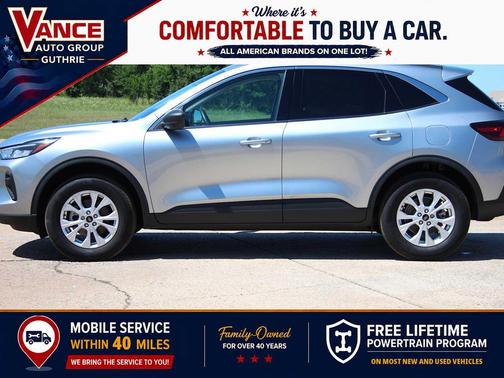 Iconic Silver Metallic 2024 Ford Escape Active