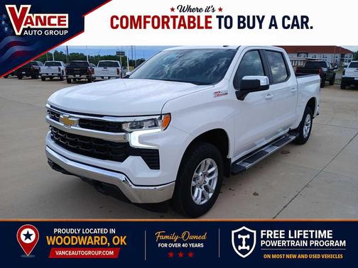 Summit White 2026 Chevrolet Silverado 1500 LT