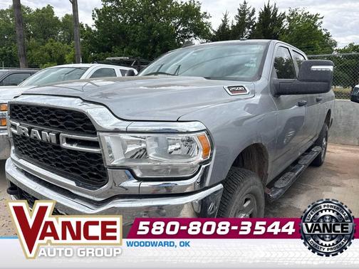 Billet Silver Metallic Clearcoat 2023 RAM 2500 Tradesman Crew Cab 4x4 6'4' Box