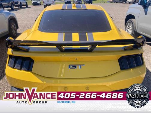 Yellow Splash Metallic Tri-coat 2024 Ford Mustang GT Premium
