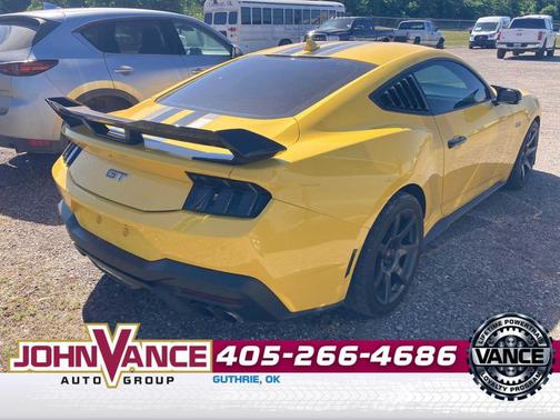 Yellow Splash Metallic Tri-coat 2024 Ford Mustang GT Premium