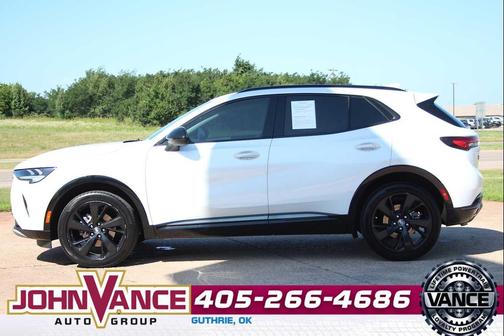 White Frost Tricoat 2023 Buick Envision Preferred AWD