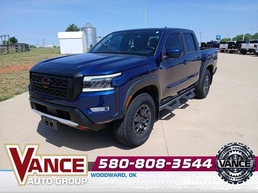 Deep Blue Pearl 2023 Nissan Frontier PRO-4X