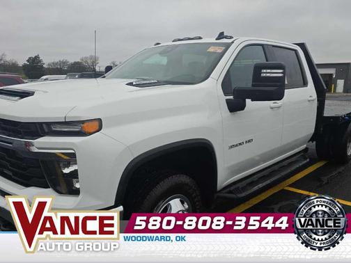 Summit White 2024 Chevrolet Silverado 3500 LT