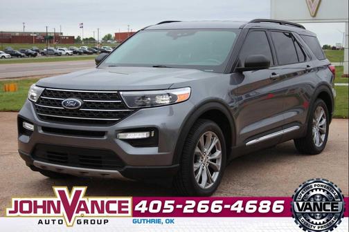 Carbonized Gray Metallic 2022 Ford Explorer XLT