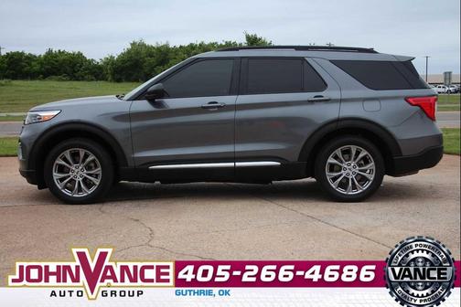 Carbonized Gray Metallic 2022 Ford Explorer XLT