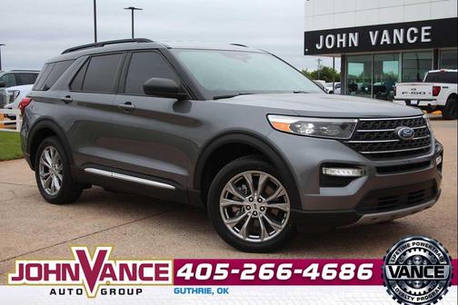 Carbonized Gray Metallic 2022 Ford Explorer XLT