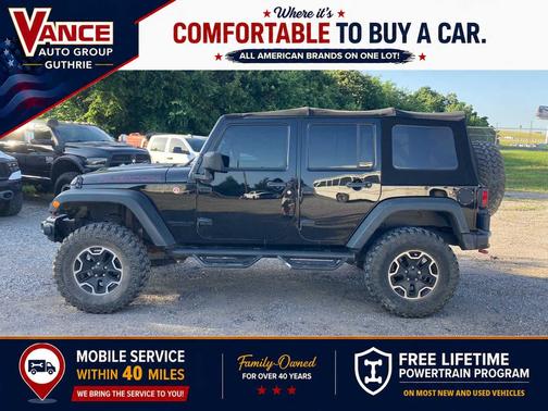 Black Clearcoat 2016 Jeep Wrangler Unlimited Rubicon